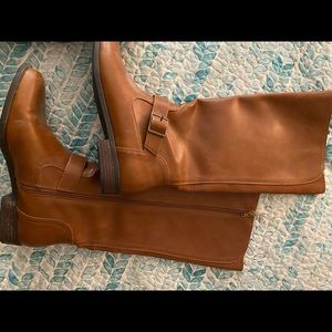 American Eagle riding boots.